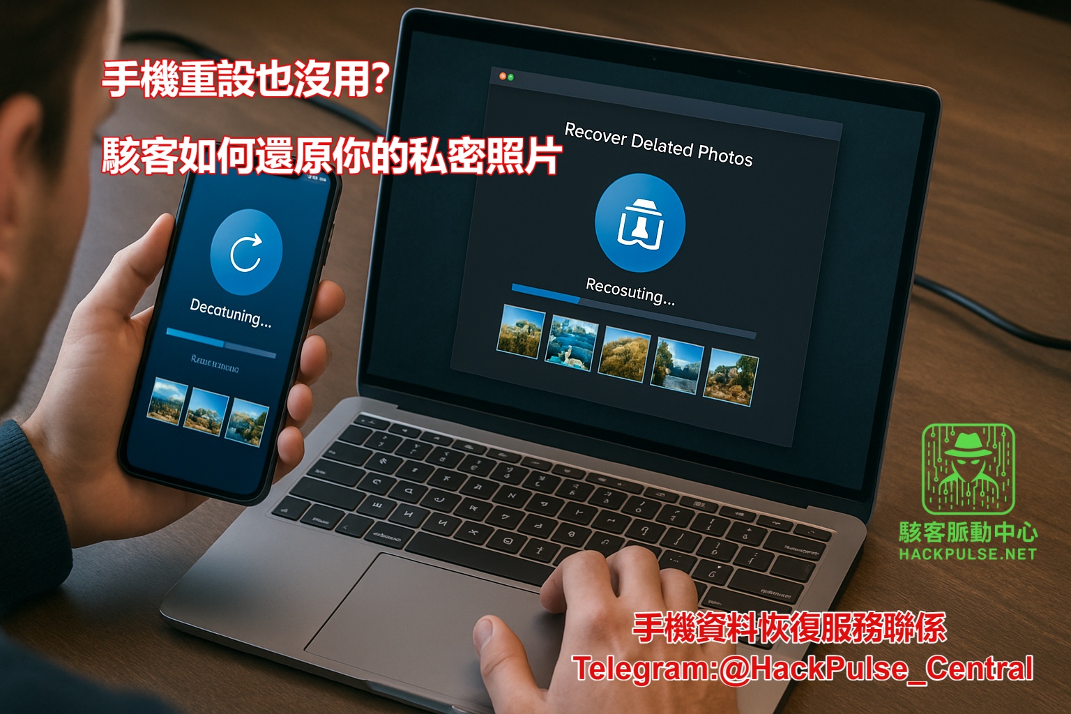 駭客如何還原你的私密照片