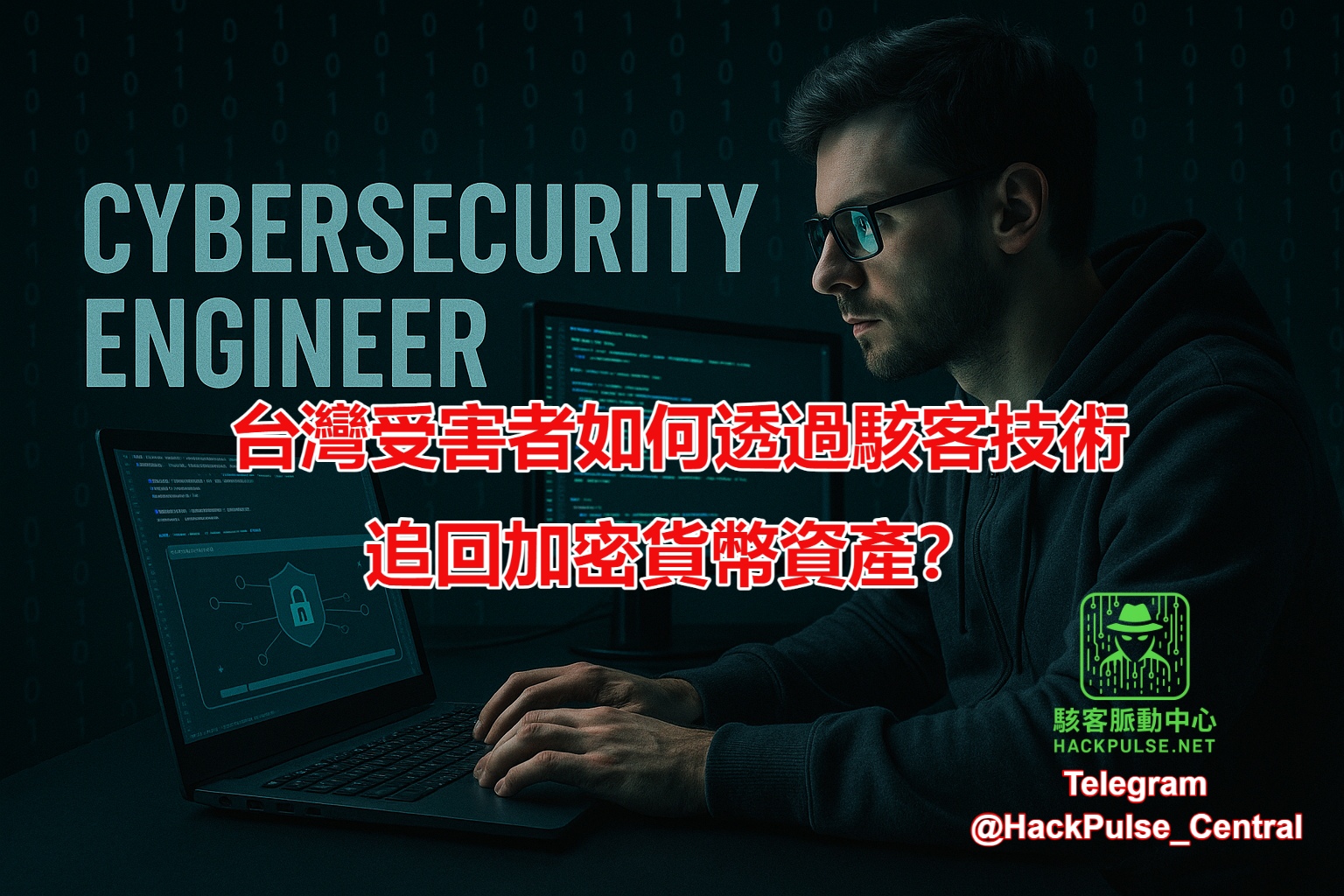 台灣受害者如何透過駭客技術追回加密貨幣資產？