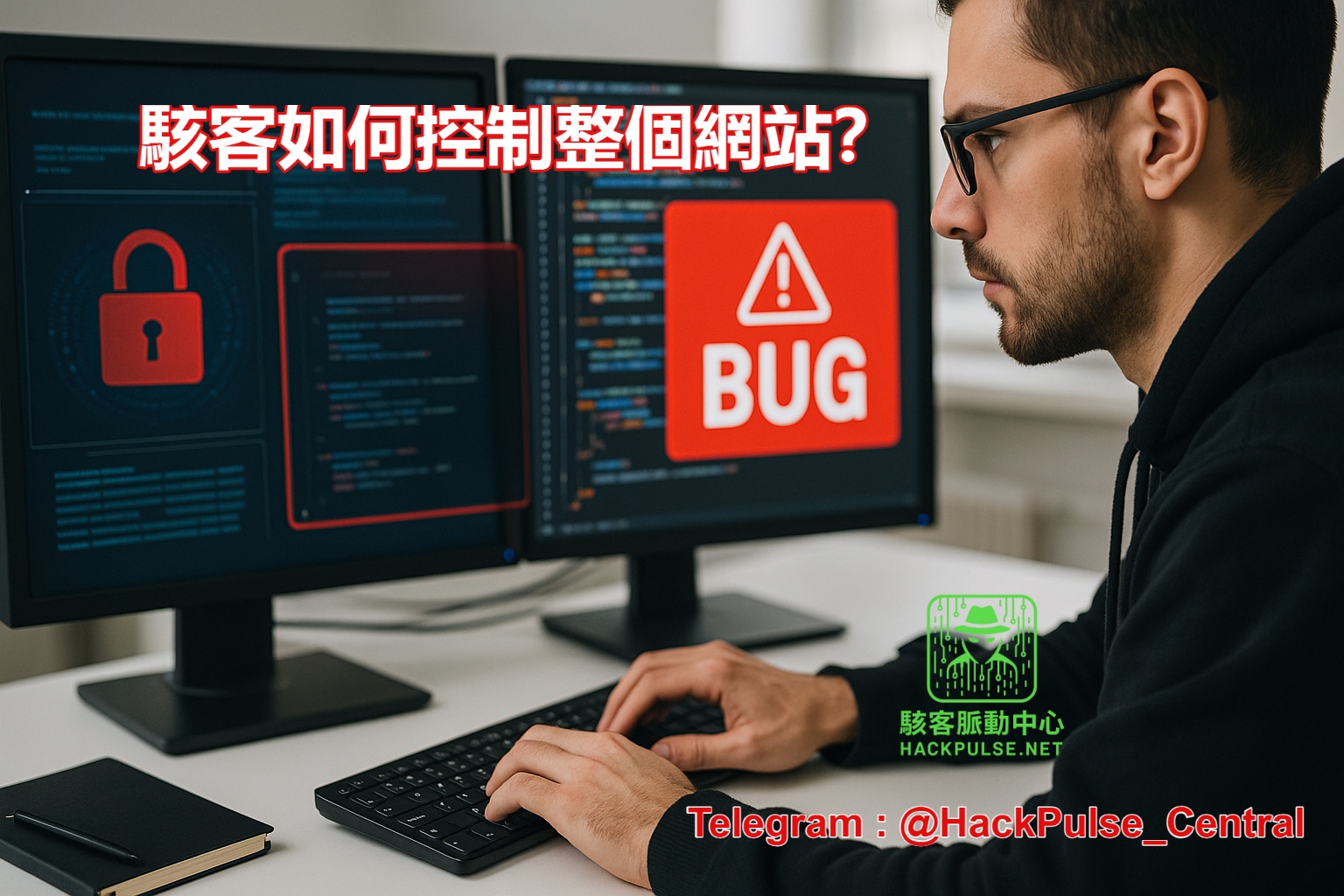 駭客如何控制整個網站?