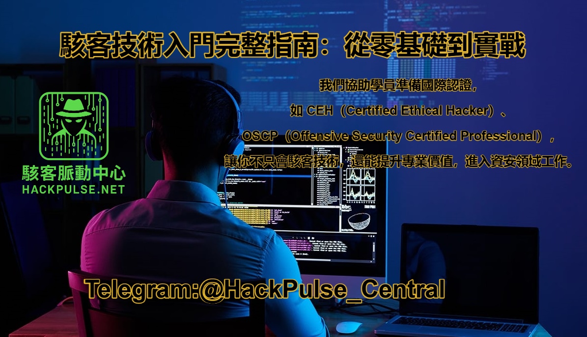 駭客技術入門完整指南:從零基礎到實戰